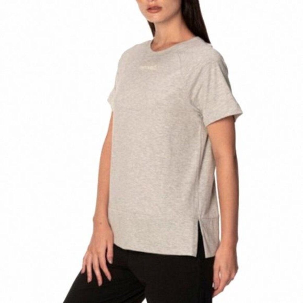 💖MEGA SALE💖Calvin Klein QS6701-060 Women's Comfort T-Shirt Cotton Gray Blended - Picture 3 of 9